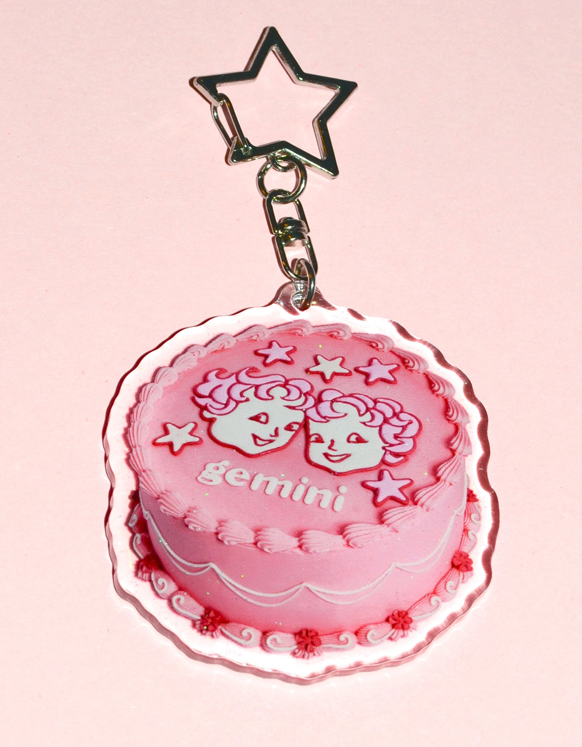 Gemini Keychain